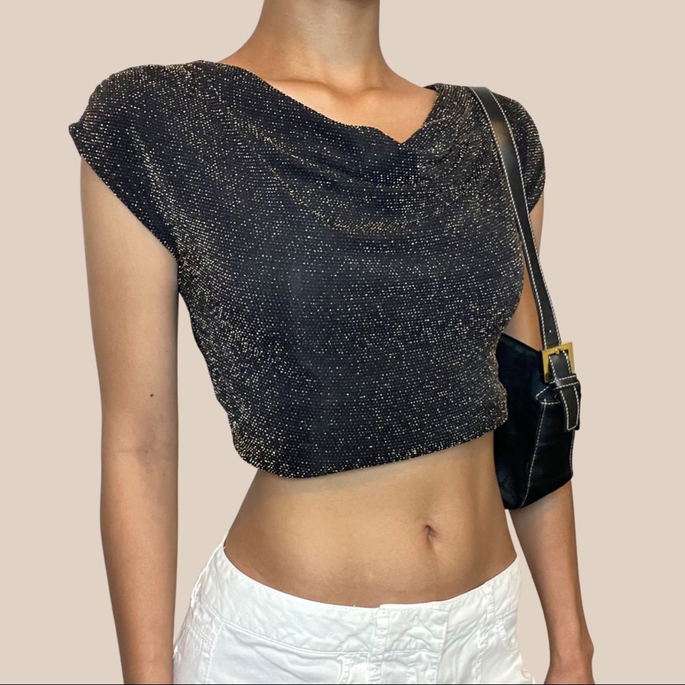 🖤✨ Cowl neck with sparkles ✨ 🖤